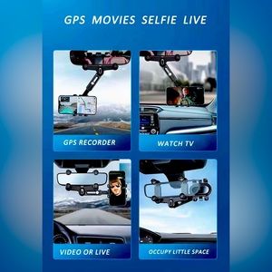 Mobile phone holder for car